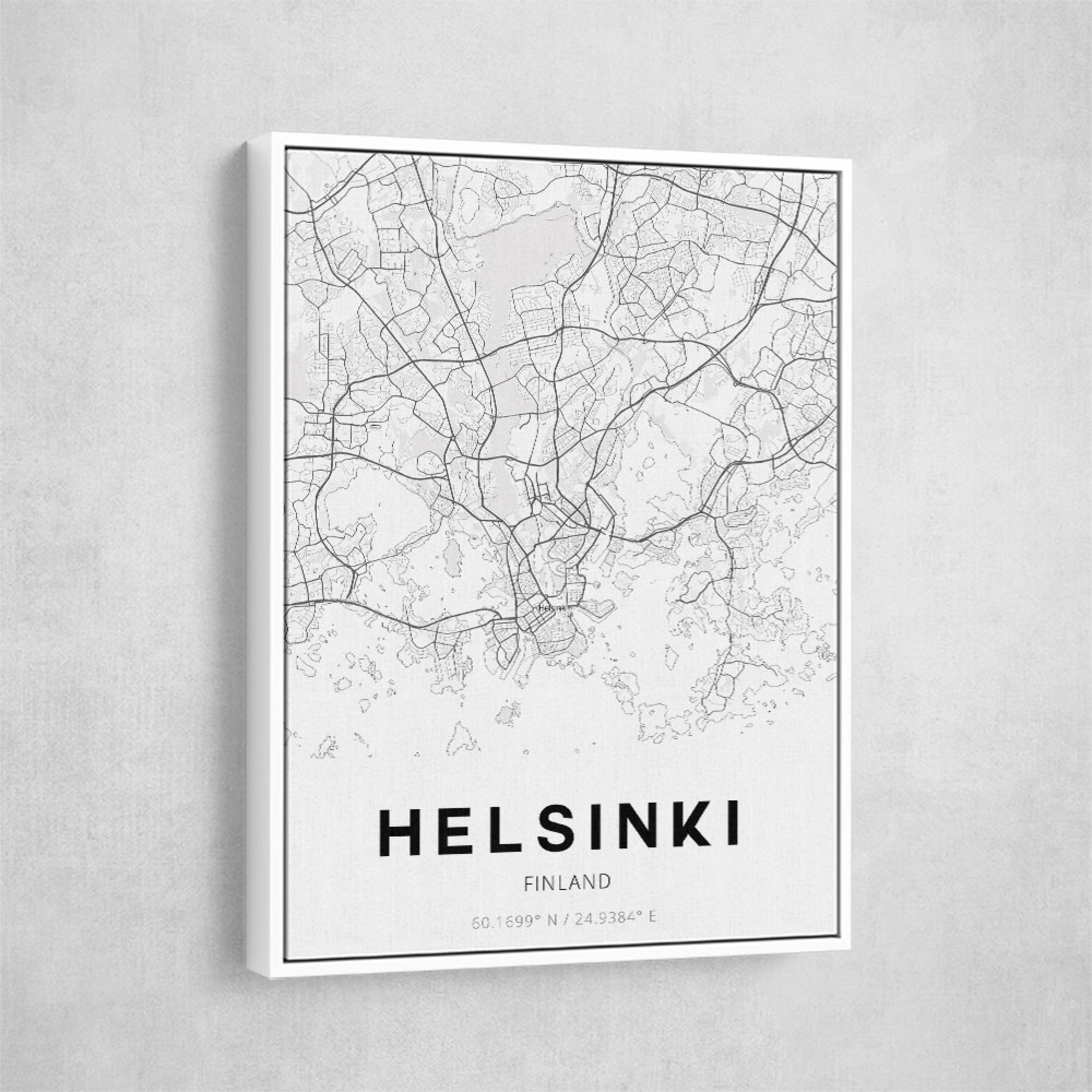 helsinki-city-map-wall-art